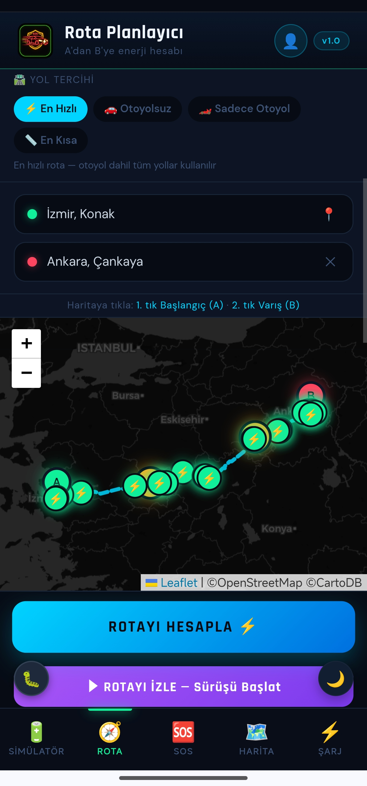 Rota Planlayıcı